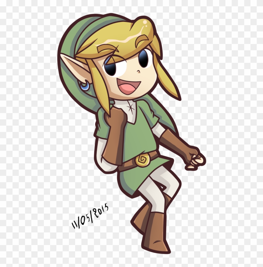Toon Link With Old Link Style By Vanylian - Cartoon #785940