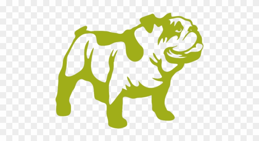 English Bulldog Black And White Drawing #786157