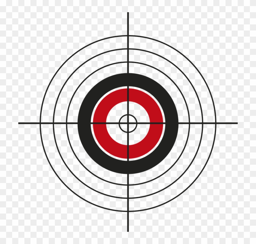 Target Png - Transparent Red Shooting Target #786319