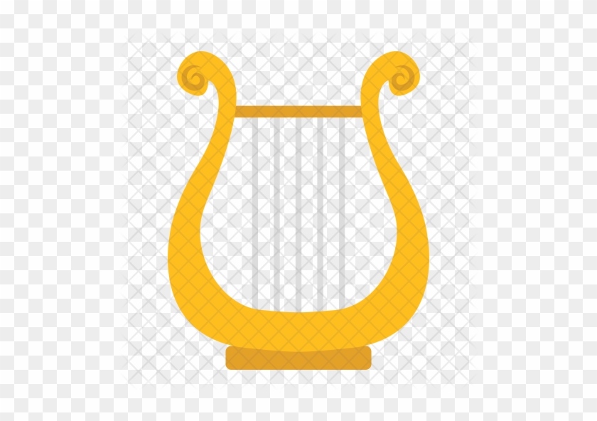 Ancient Lyre Icon - Ancient Greek Harp #786425