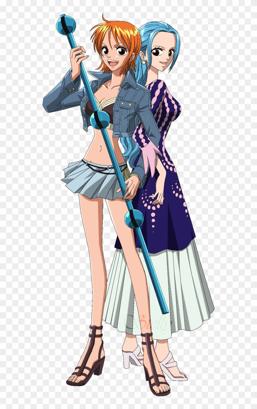 Nami E Vivi - One Piece Nami Et Vivi #786496