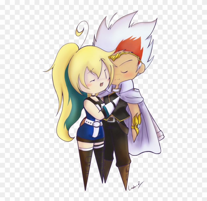Commission Alyssah And Ryuga By I Am Bleu - Beyblade Ryuga Alyssa #786732