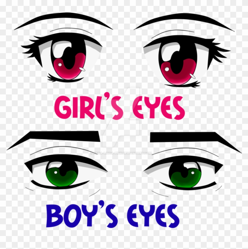 Anime Eye Pratice By Nena Linda Pink - Anime #786834