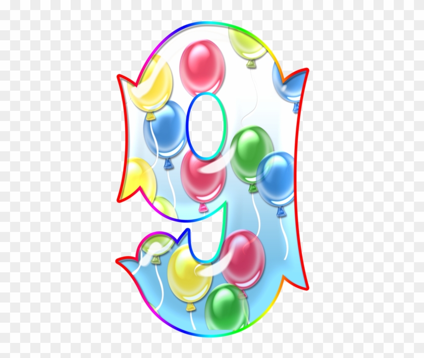 Clip Art - Цифра 9 Клипарт #786975