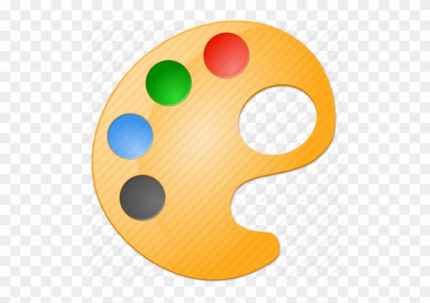 Color Palette, Draw, Layout, Paint Tools, Paintbrush, - Draw A Paint Palette #787354