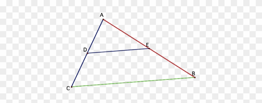 Construct A Line Through C That Is Parallel To Ab - Construction Of A Midsegment #787566