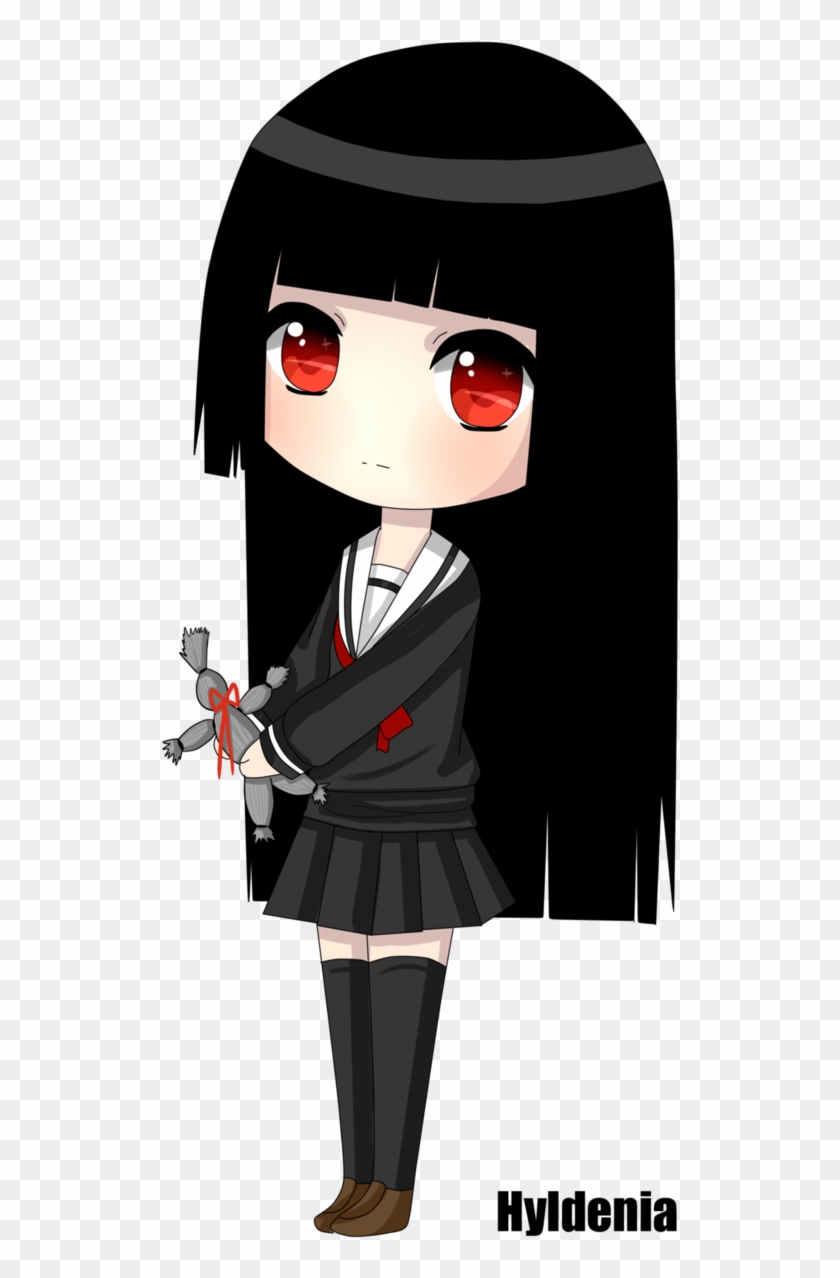 Chibi Enma Ai By Hyldenia - Jigoku Shoujo Chibi #787653