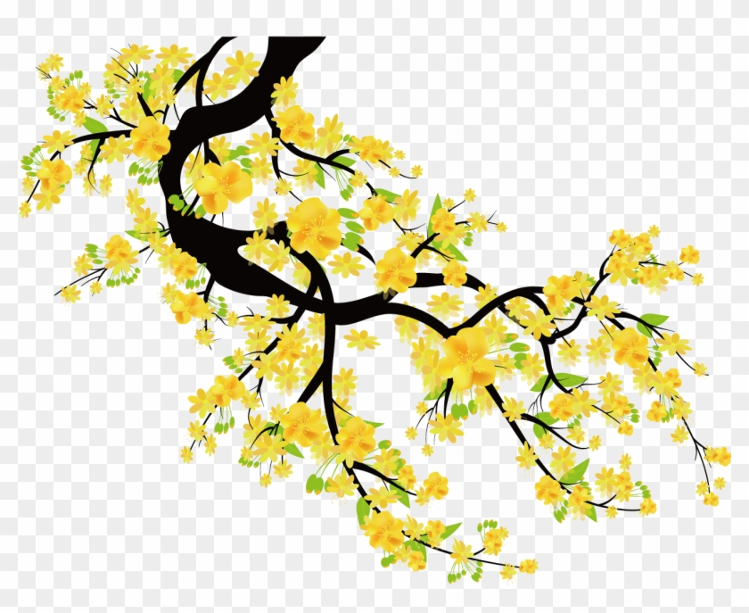 Plum Blossom Euclidean Vector Cherry Blossom - Greeting Chinese New Year 2018 #787901