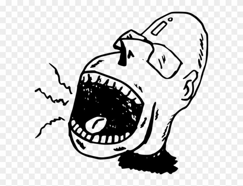 Screaming Man Clipart - Scream Png #788062