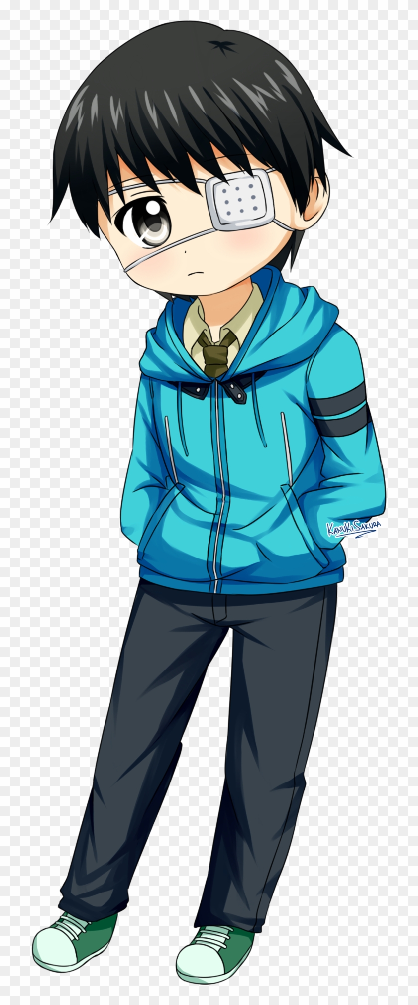 Kaneki Ken By Kyoukouo Kaneki Ken By Kyoukouo - Kaneki Ken Blue Jacket #788232