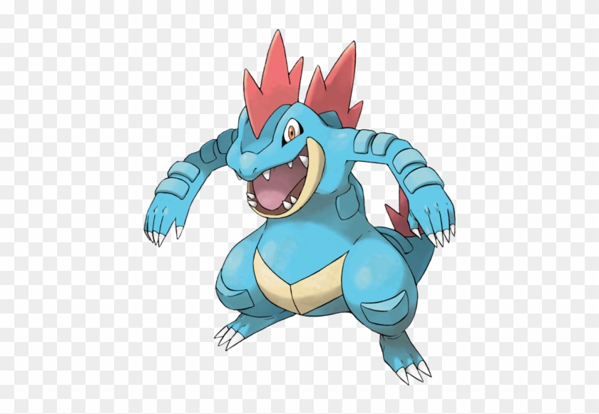 Feraligatr - Water - Pokemon Feraligatr Png #788492