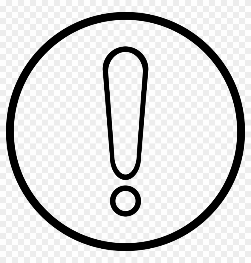 Exclamation Mark Comments - Exclamation Mark White Png #788859