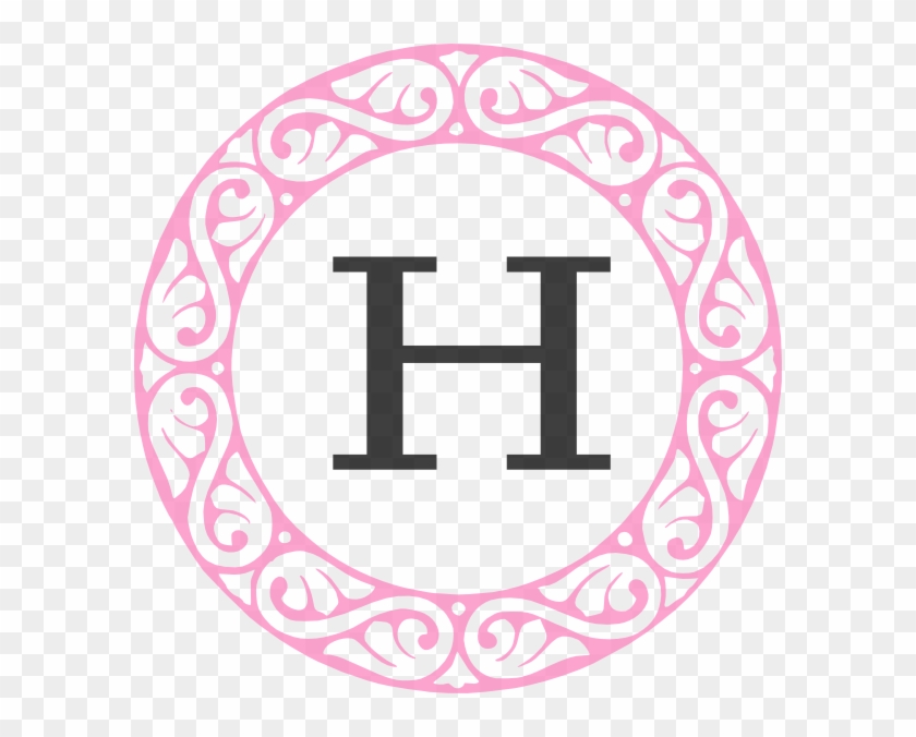 H Monogram Clip Art - Fancy Letter T #789946