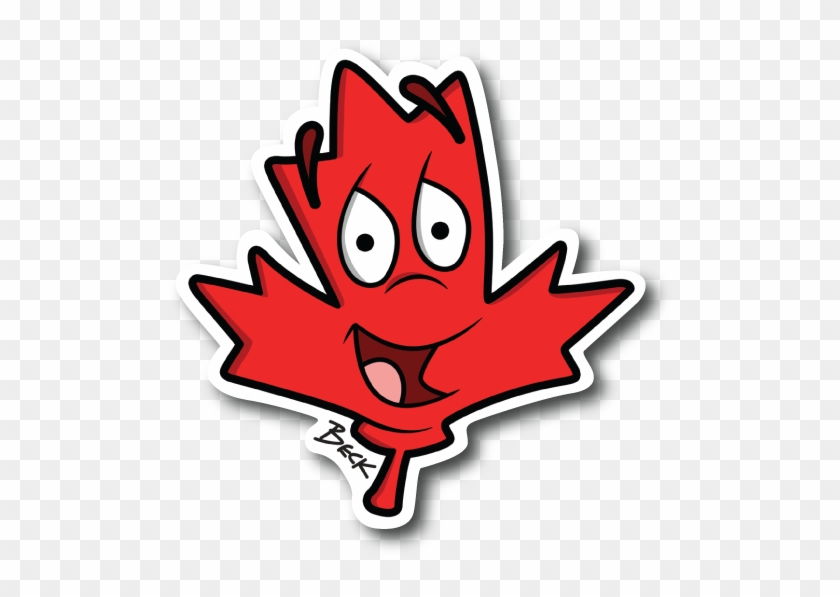 Foy Rooj Red Bud Leaf Vinyl Sticker - Sticker #790074
