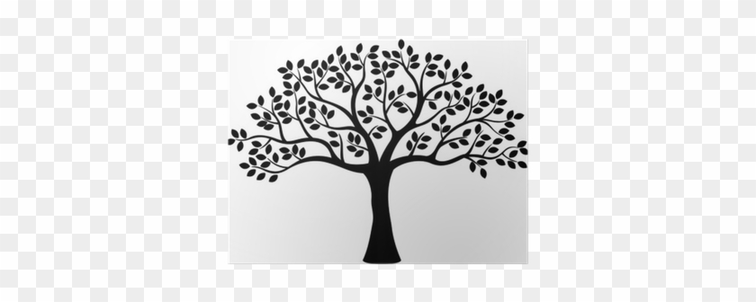Black And White Family Tree Clipart #790334