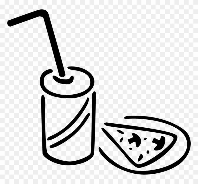 Vector Illustration Of Soda Pop Soft Drink Refreshment - Carbonated Water #790390