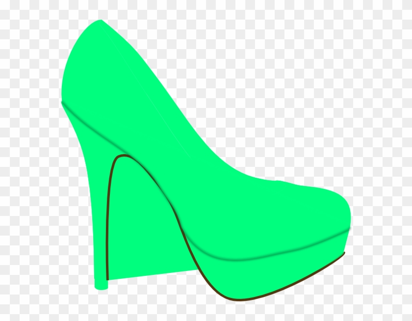 Green Shoe Clip Art - Clip Art #790497