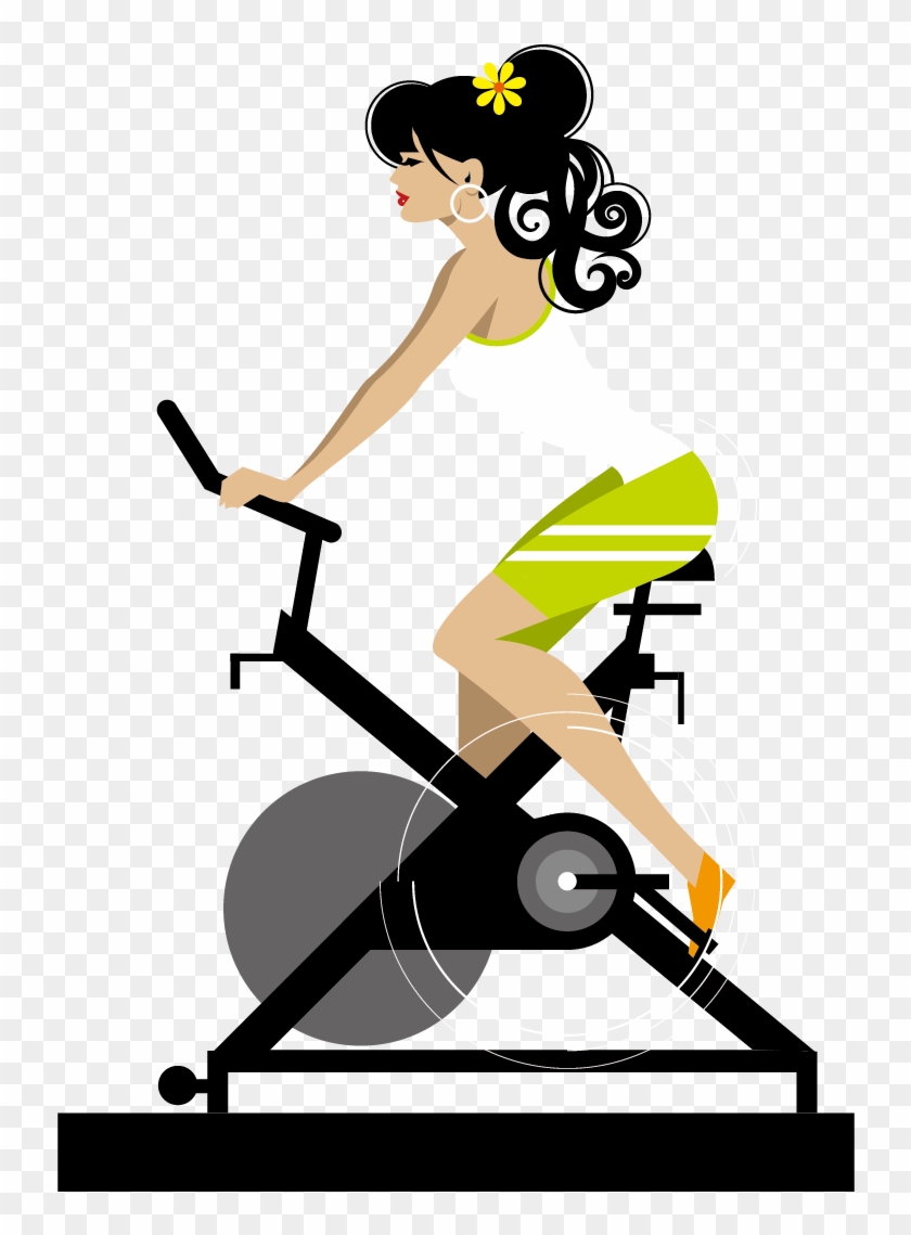 Vector Fitness Woman - Vector Fitness Woman #790593