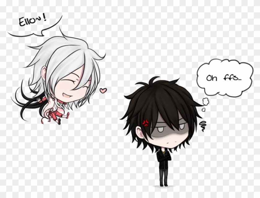 Morpheus X Ryan Chibis By Sloartist-raven - Cartoon #790731