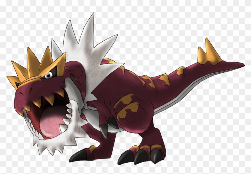 Pokémon X And Y Pokémon Firered And Leafgreen Ark - Pokemon Tyrantrum Png #790835