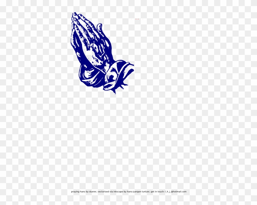 Praying Hands Art Print - Religious Art Print - Vintage #791236