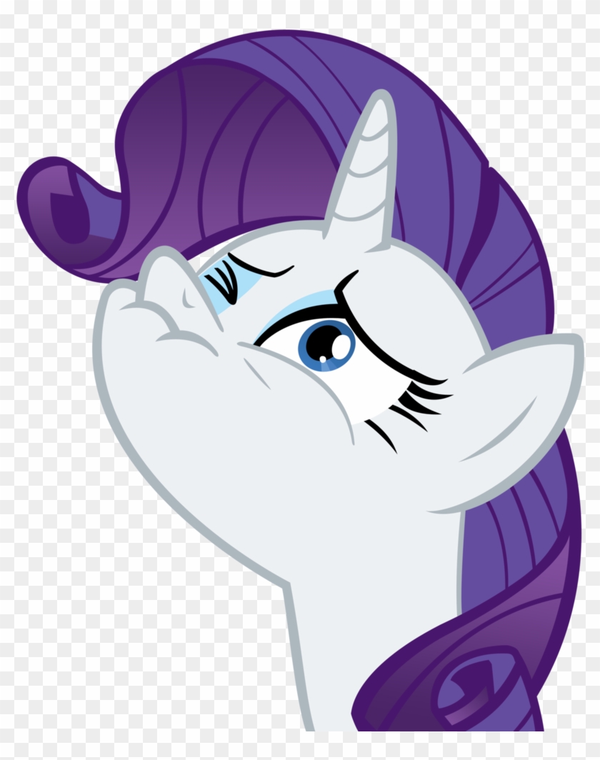 Rarity Needs Her Spinach By Anitech - Cartoon #791470
