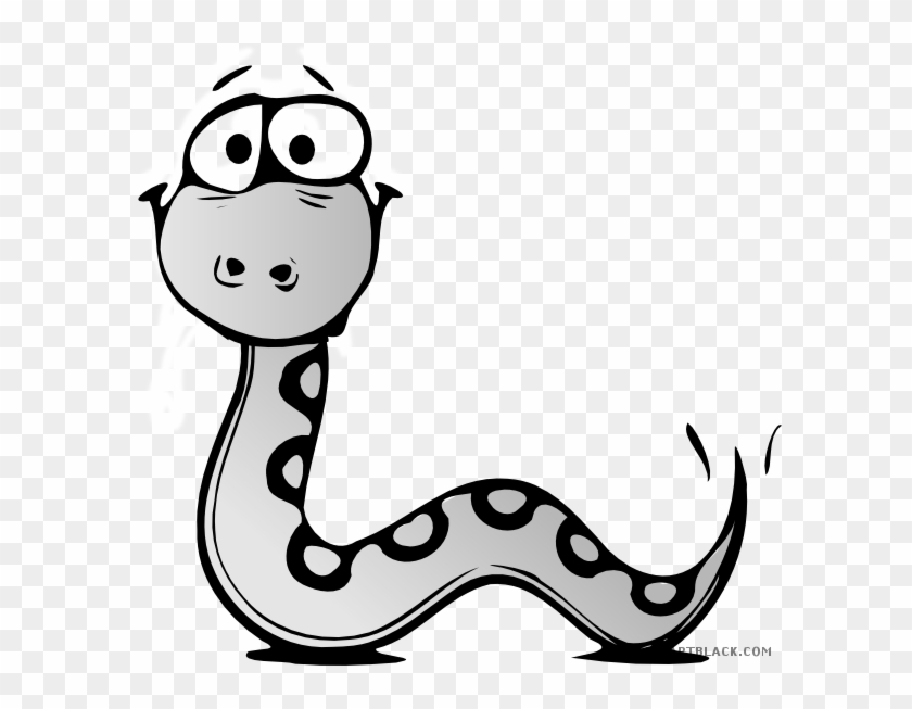 Snake Animal Free Black White Clipart Images Clipartblack - Snake Outlines #791683