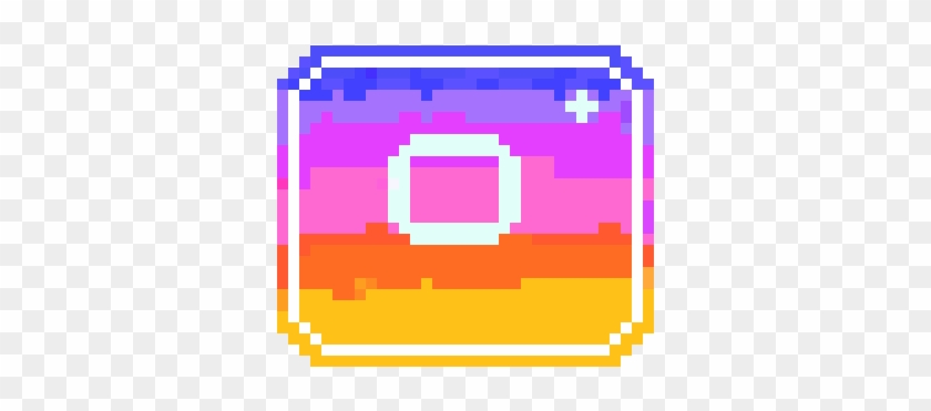 Instagram Pixel Logo - New Instagram Logo Pixel Art #791882
