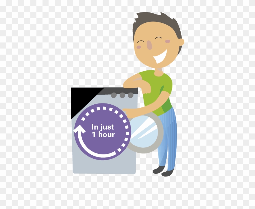 Automated Measurements Of Detergent, Fabric Softener - Self-service Laundry #793514