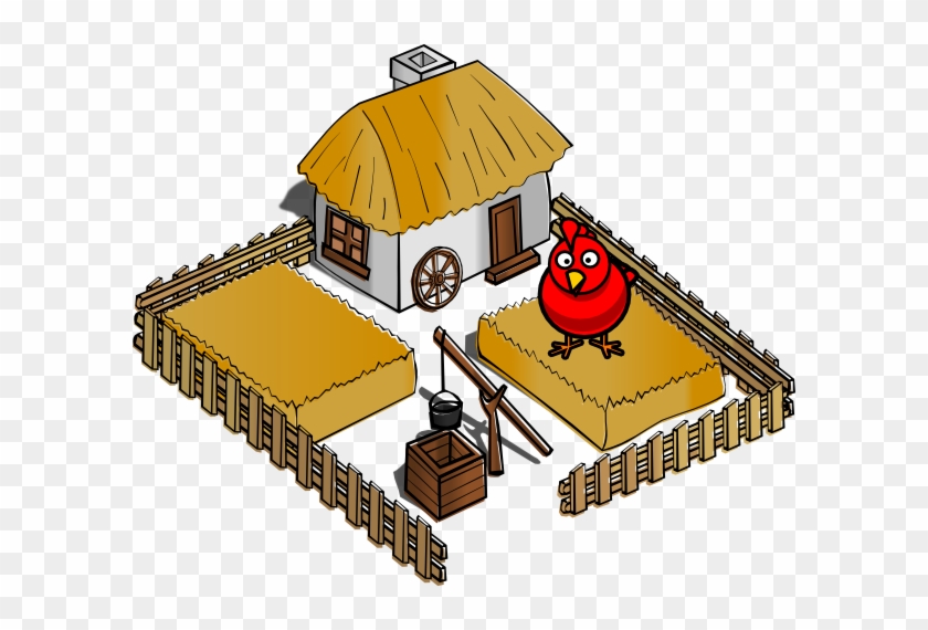 Chicken Farm Clipart - Poultry Farm Clipart #794208
