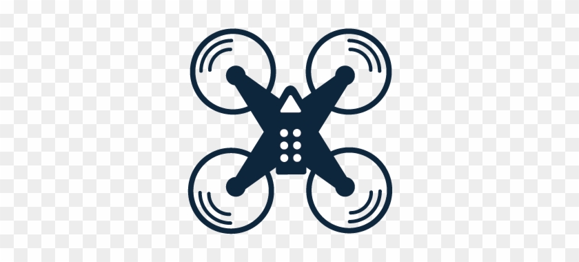 Skills Supply Drone Icon-blue - Unmanned Aerial Vehicle #794423