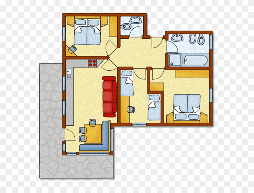 80 M² For 4 To 7 Persons - Kronplatz #794458