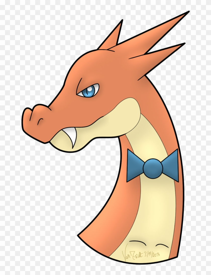 Mega Charizard Gentleman By Bluethunderbolt - Cartoon #794657