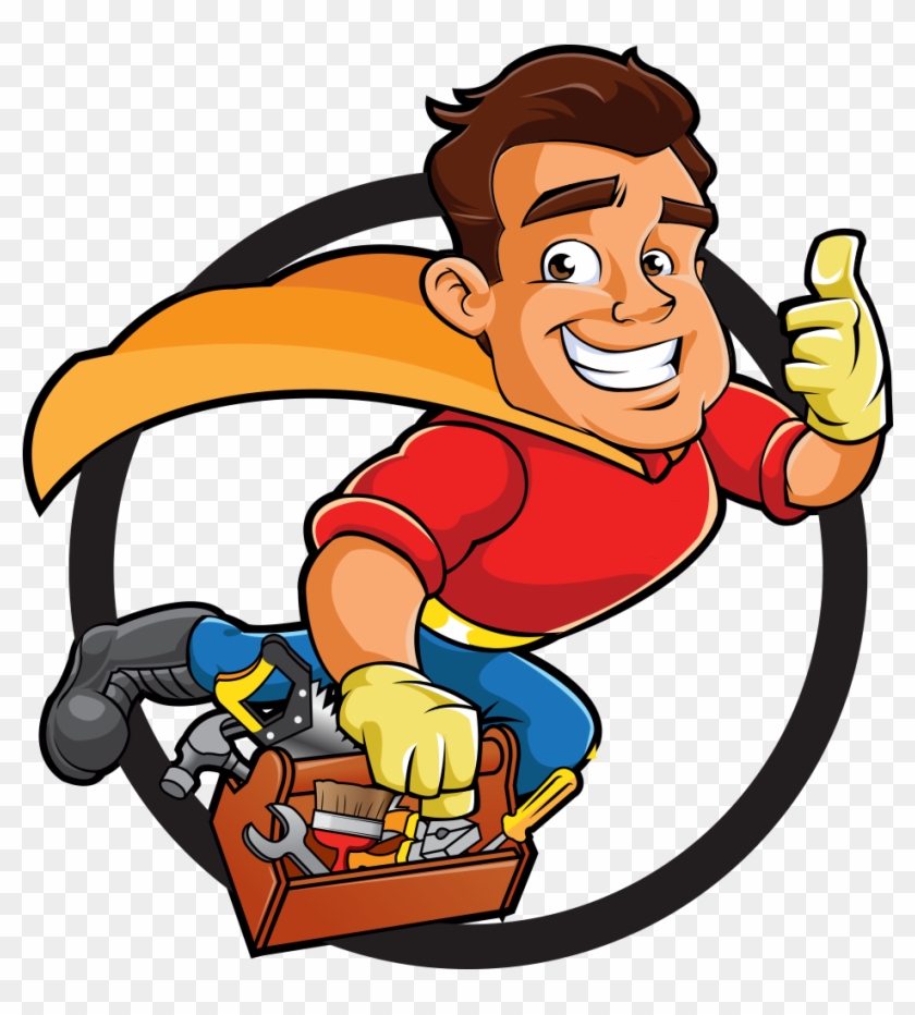 Handyman Royalty-free Illustration - Superhero Handyman #794698