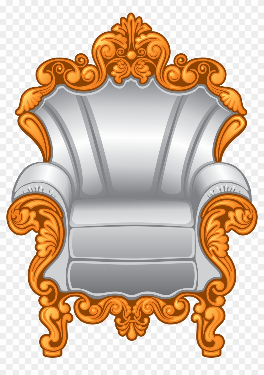Armchair Png Image - Royal Chair Cartoon #794904
