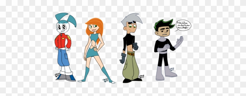 Outfit Swap With Teen Heroes Aka My Childhood - Danny Phantom American Dragon Jake Long #795317