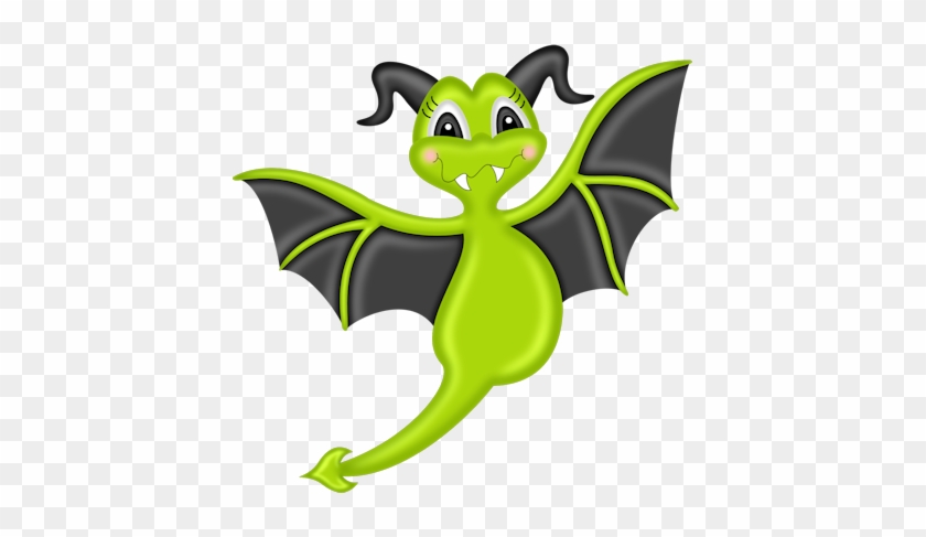Scrapbook - Halloween Dragon Clipart #795675