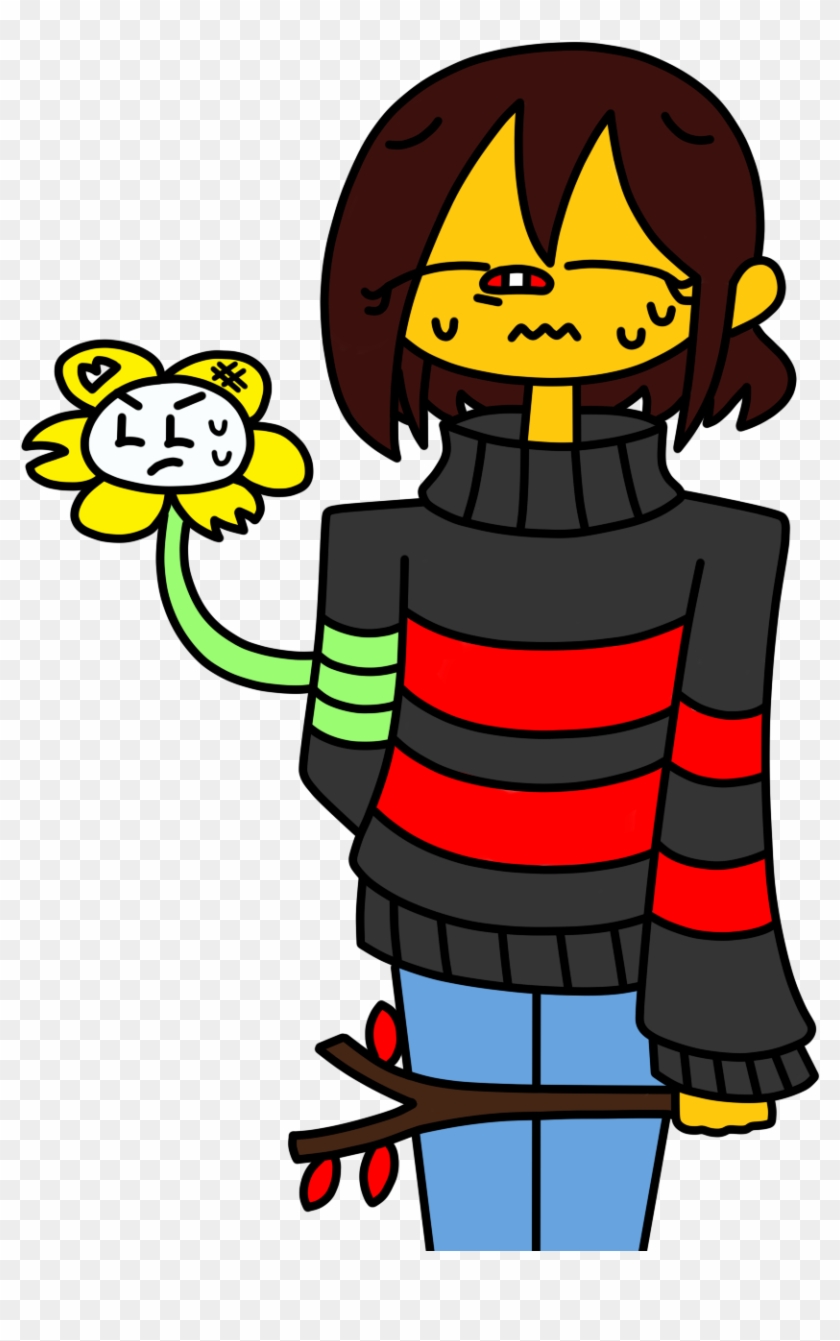 Underfell Frisk Flowey - Underfell Frisk And Flowey #795761