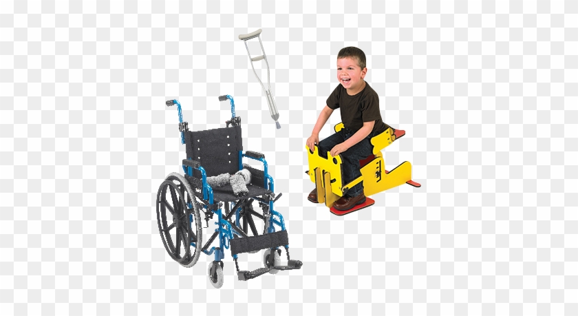 Back To Fitness Menu - Drive Medical Wallaby Pediatric Folding Wheelchair, #796259