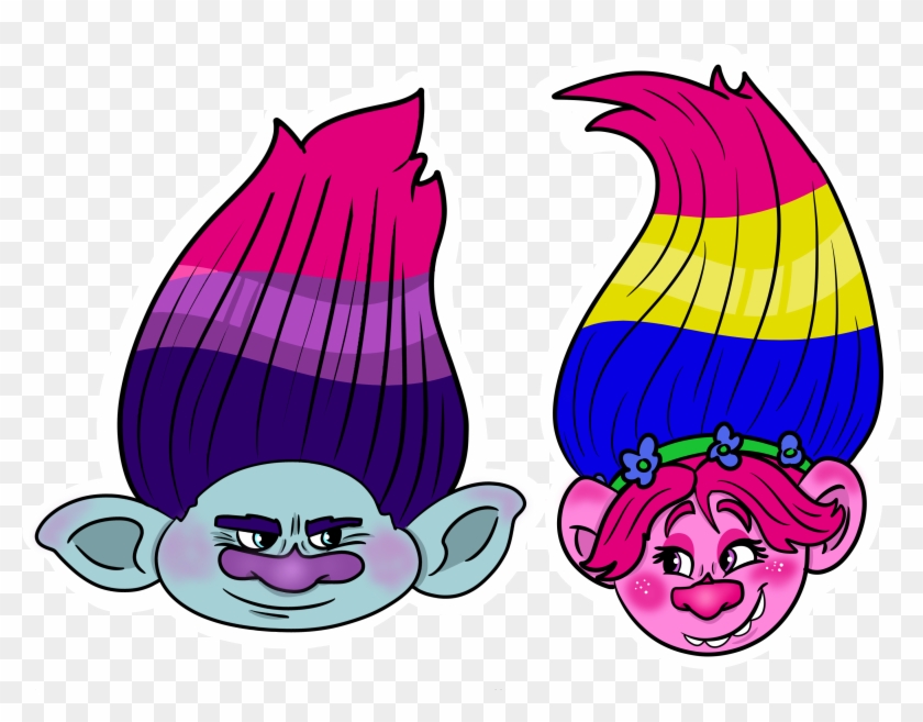Poppy Troll Clipart #796624