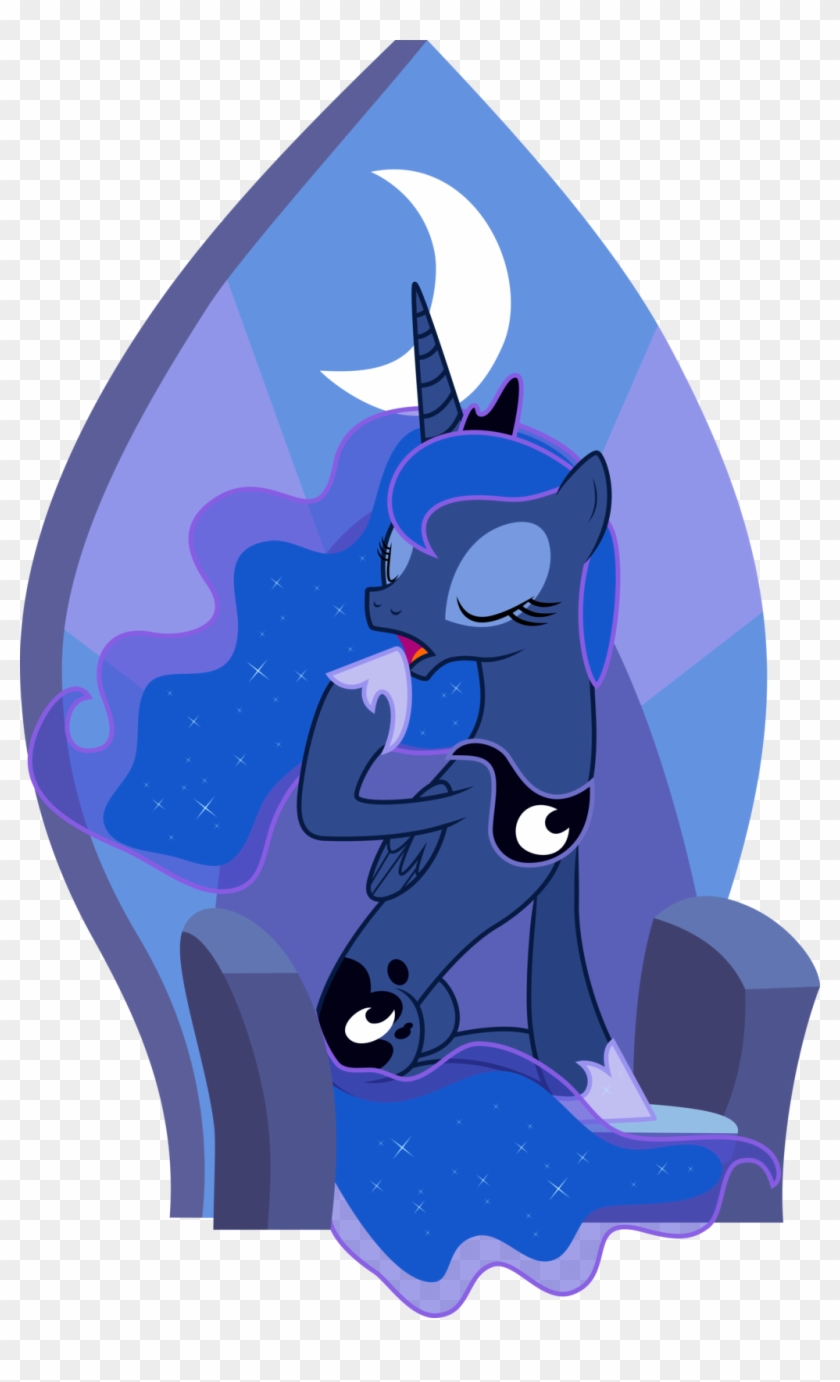Yawning Luna By Decimix Yawning Luna By Decimix - Princess Luna Yawning #797216