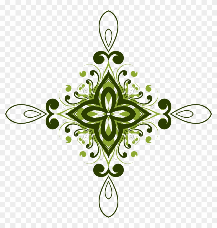 Clipart Flourish Flower Design 5 Oslkgb Clipart - Clipart Flourish Flower Design 5 Oslkgb Clipart #799252