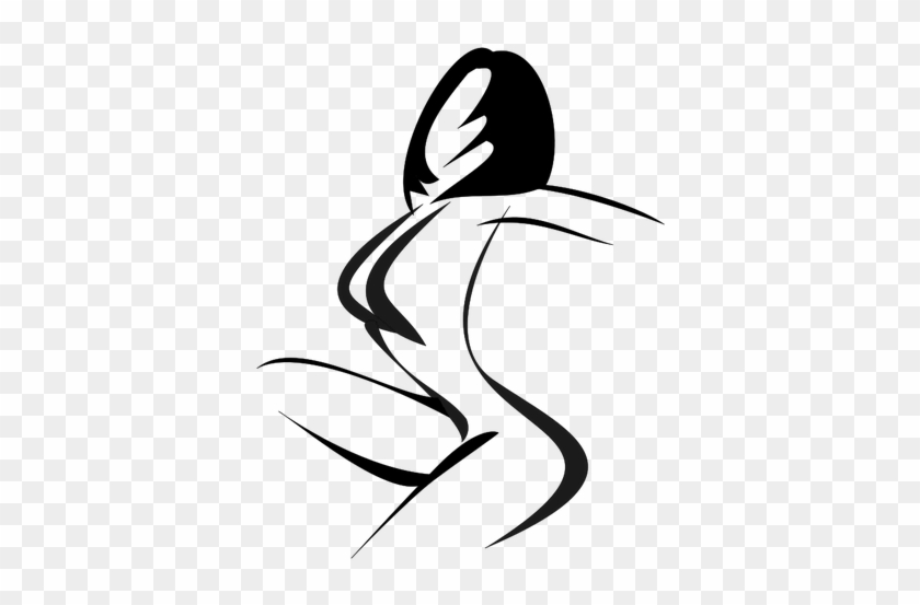 4050 Free Female Silhouette Clipart - Woman Silhouette #799408