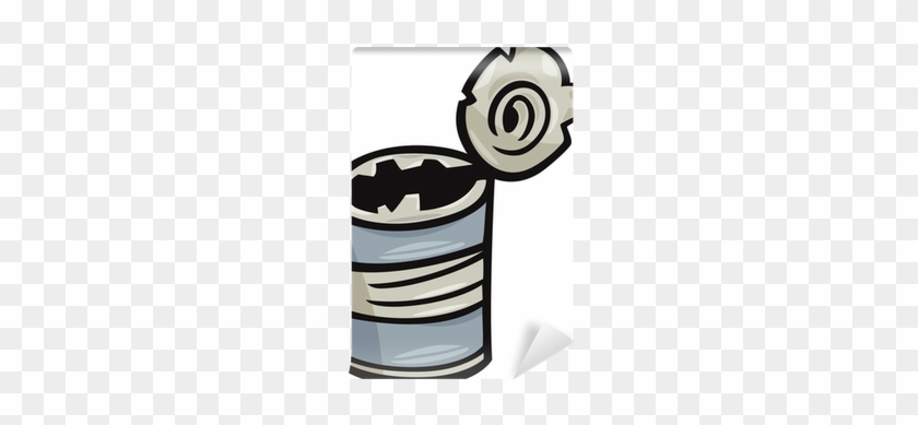 Old Can Junk Cartoon Illustration Wall Mural • Pixers® - Empty Can Clipart #799529