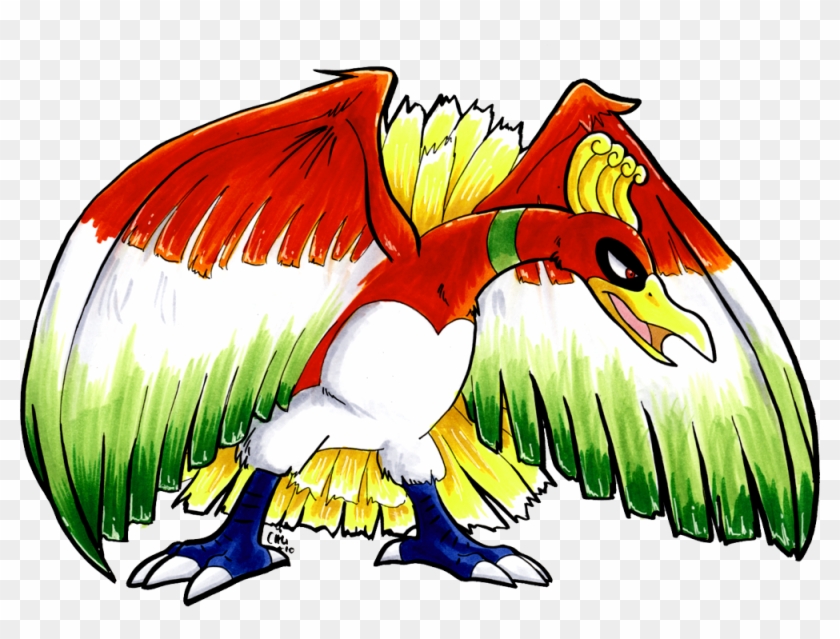Student Ho-oh By Raizy - Drawing #799597
