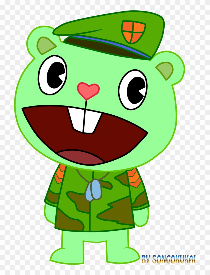 Flippy By Krizeii - Flippy Happy Tree Friends Characters #800429