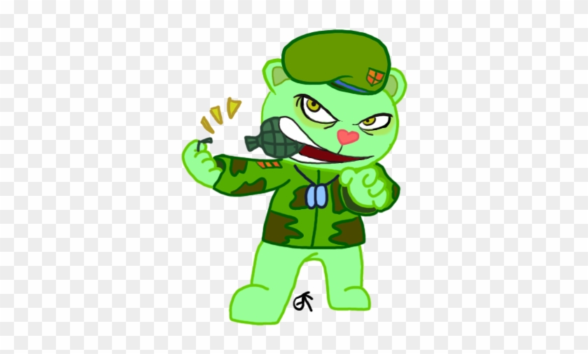 Best Happy Tree Friends Flippy Wallpaper Htf Fanart - Happy Tree Friends #800531