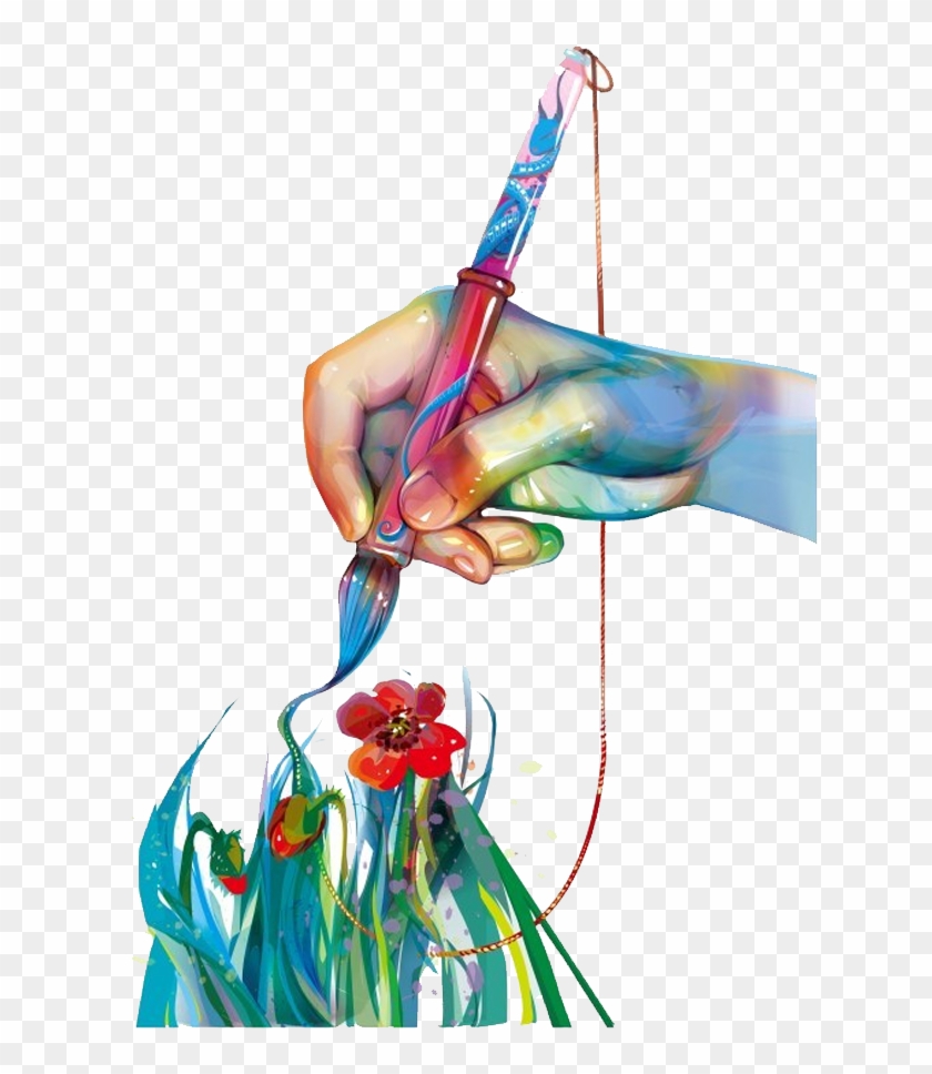 Drawing Painting Brush - Drawing Painting Brush #800589
