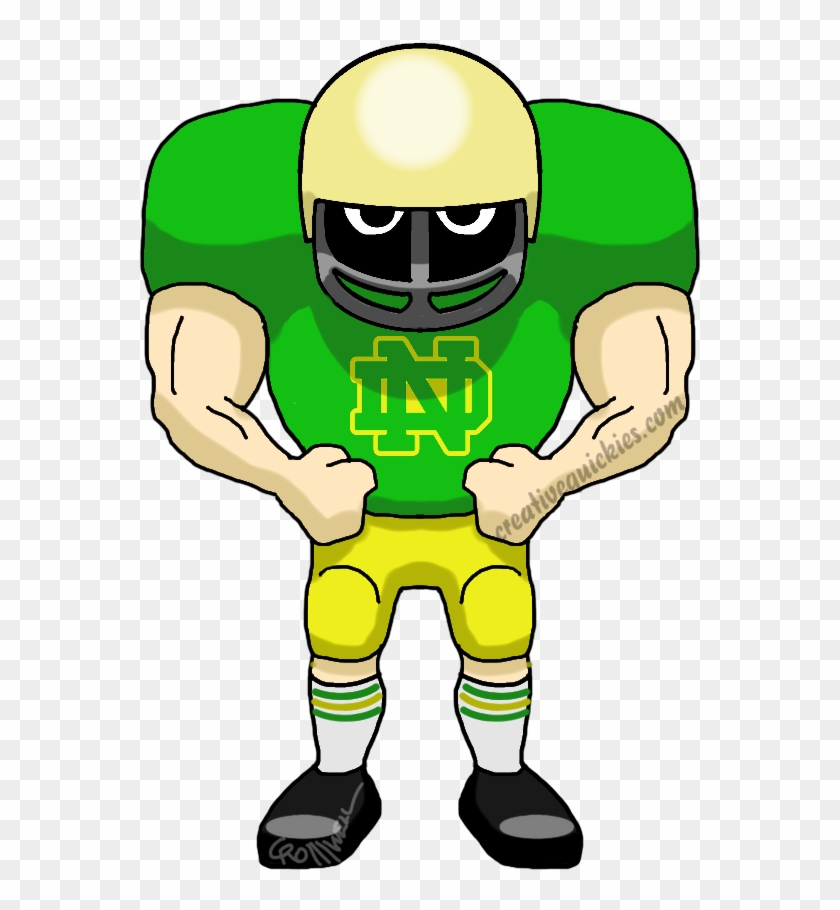My Livelihood Is Custom Art And Advertising, But I - Draw A Cartoon Football Player #800697