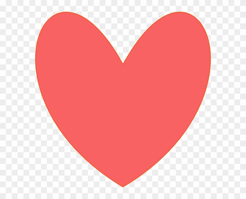 Hearts Clipart Coral - Coral Heart Clipart #800811
